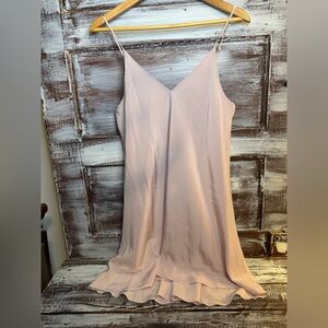Amanda Uprichard Pink Slip Dress